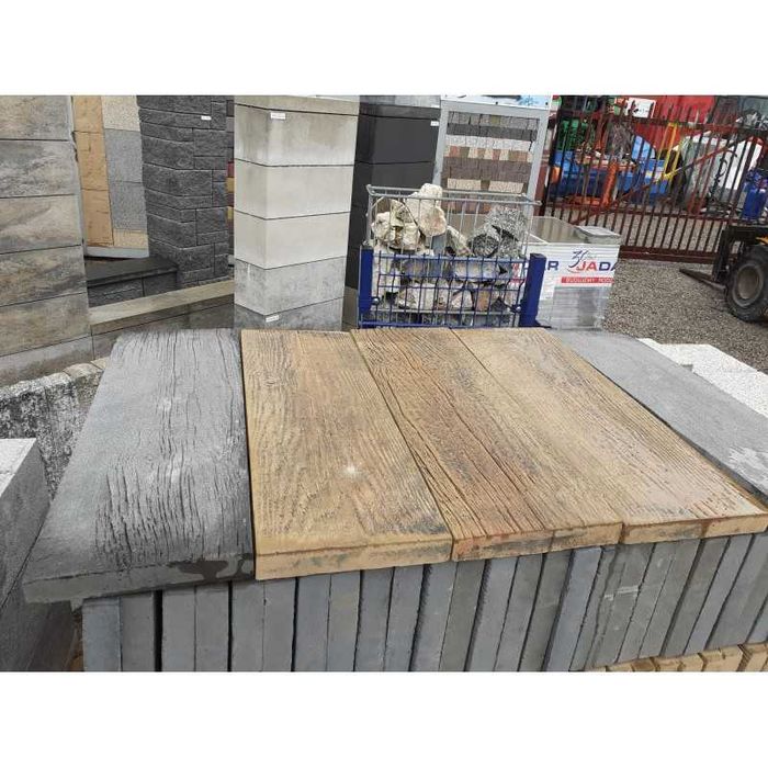 DESKA ogrodowa tarasowa płyta drewno betonowe taras drewnopodobna