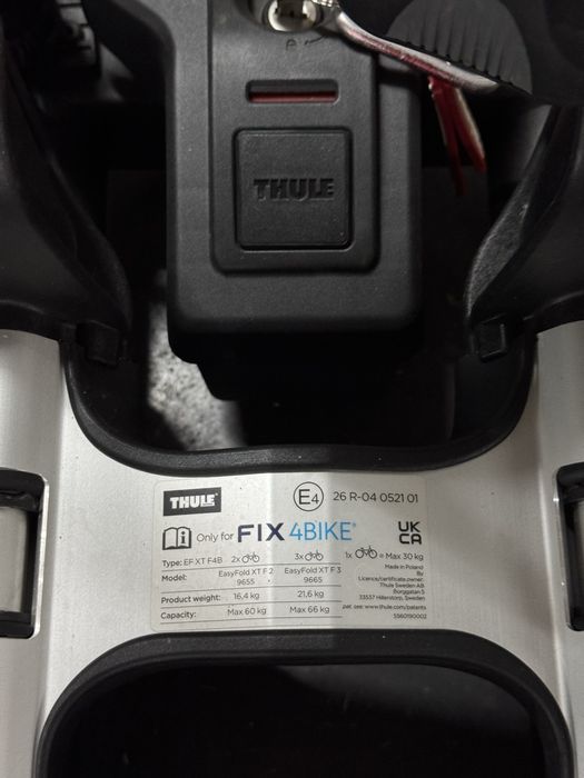 Suporte de bicicletas Thule EasyFold XT F 2 – FIX4BIKE