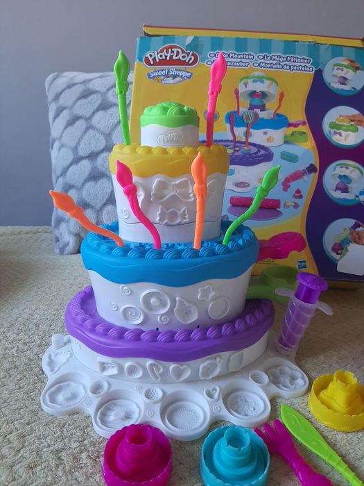 Play-Doh tort urodzinowy