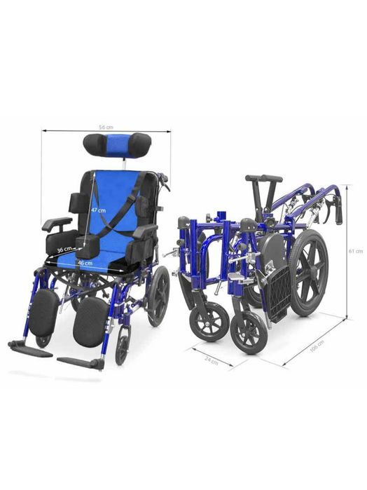 Cadeira de Rodas Neurológica NOVA