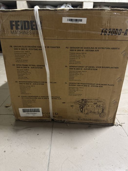Новий генератор Генератор бензиновий FEIDER FG3000-A