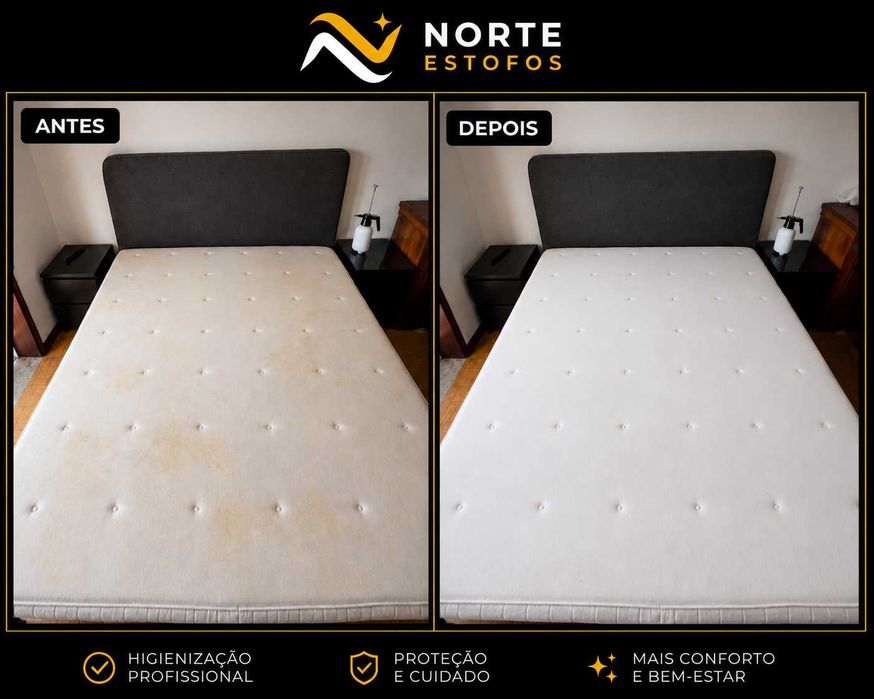 Limpeza, Desinfeção ou Impermeabilização profissional de Sofás, Colchões e Estofos, ao domicílio! DESDE 49 € !