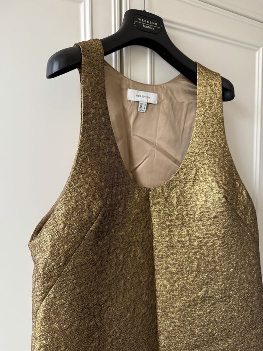 Золотий сарафан H&M, новий, розмір М
