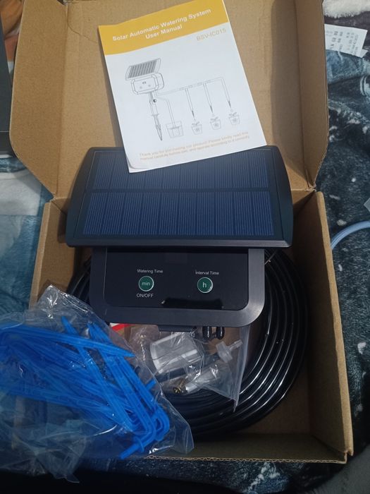 Solarny system nawadniający