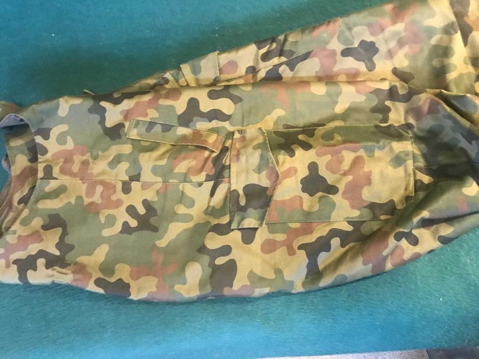 Myśliwskie – kurtka, spodnie, kamizelka, czapka, maskujące, w teren