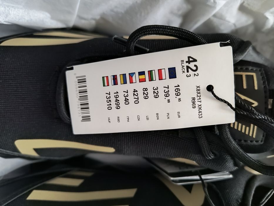 Nowe oryginalne buty Emporio Armani