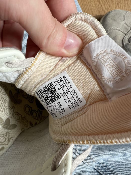Beżowe Gazelle Adidas Originals