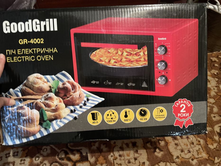 Електро духовка, піч електрична