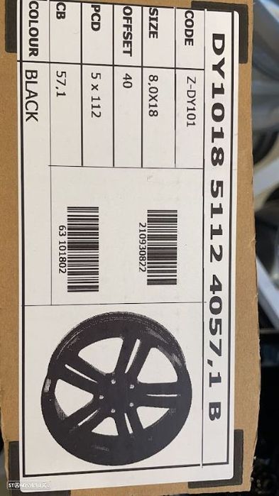 Jantes 18 vw 5x112