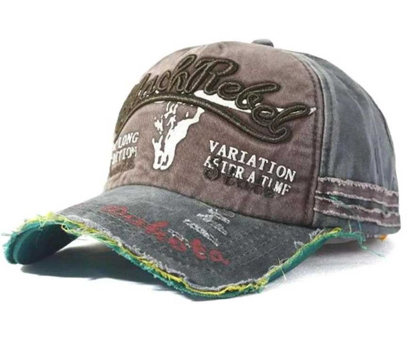 Бейсболка хлопковая, кепка с вышивкой, современные и классика