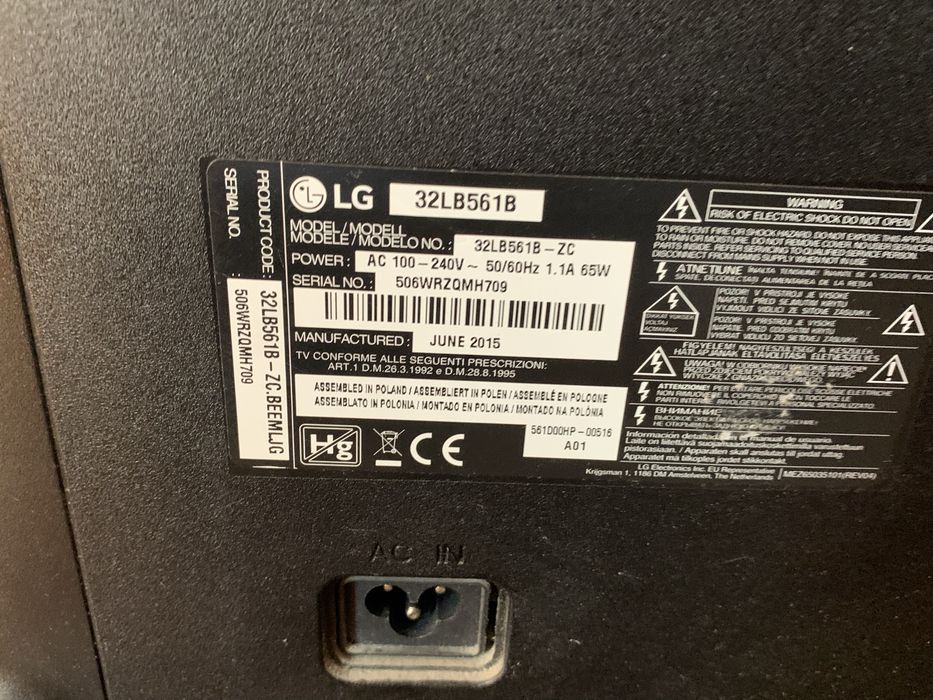 Telewizor Lg  uzywany