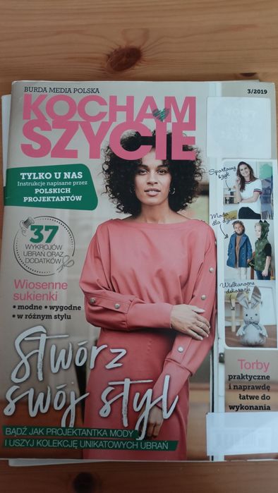 Gazeta Burda Kocham szycie 3/2019