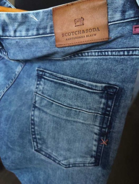Джинсы Scotch&Soda Phaidon Дания w32 stretch.