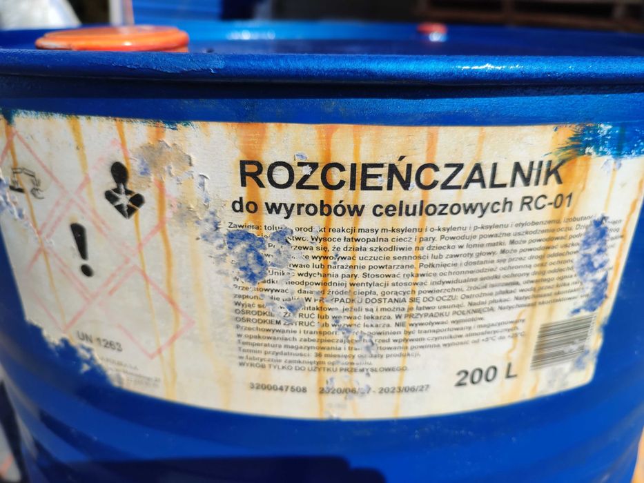 Rozcieńczalnik Nitro RC-01 Dębica beczka 200L