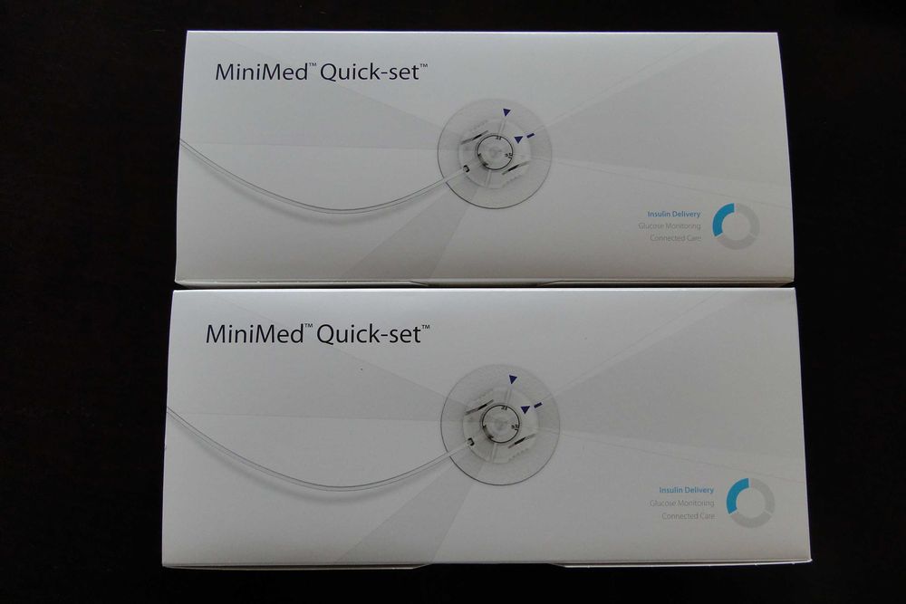 Wkłucia Medtronic Quick-set Padadigm MMT-399___2 komplety (20 sztuk)