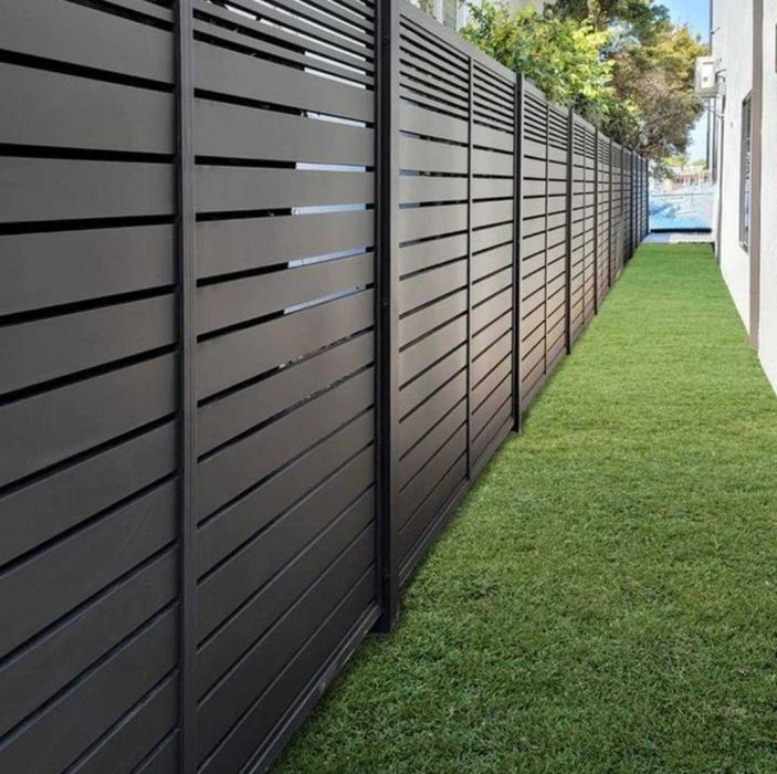 металеві  секційні  паркани та ворота