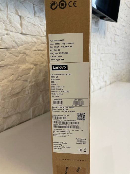 Lenovo ideapad 100-15IBD