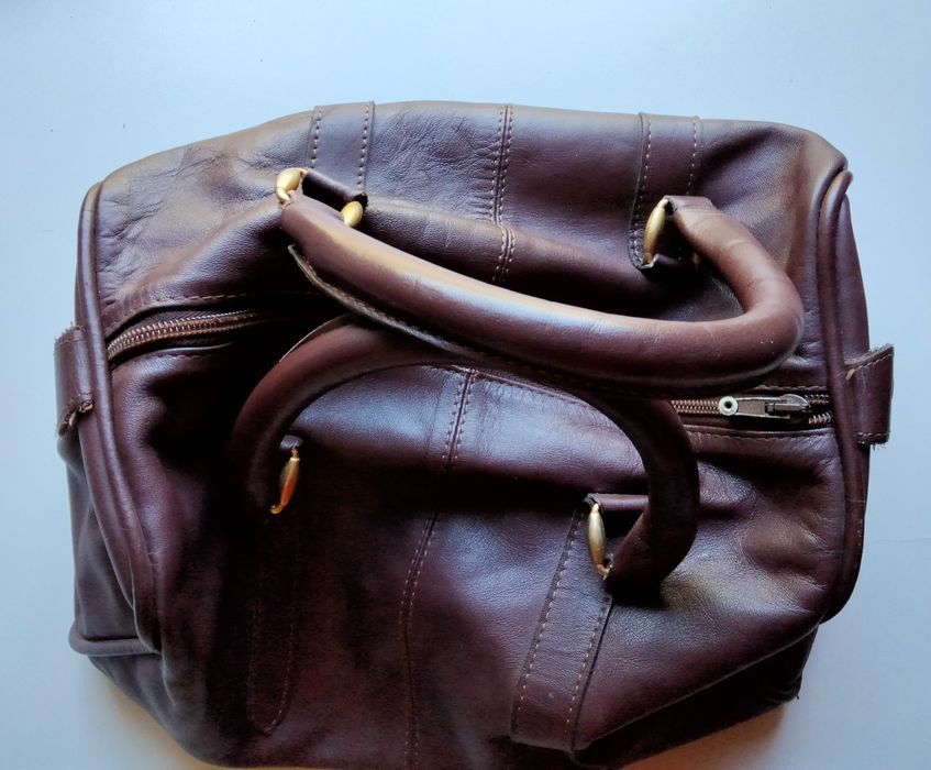 Bolsa em pele Vintage