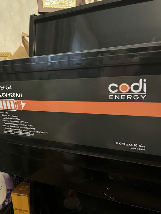 акамулятор 24v lifepo4 120 ампер