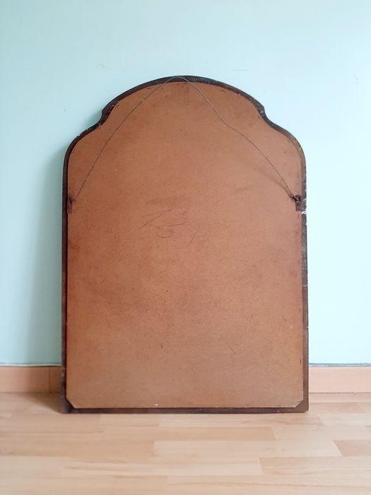 Espelho Barroco Vintage - 96x70cm Prateado