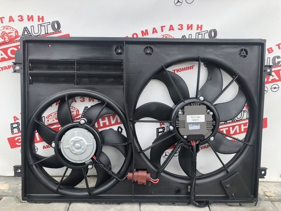 Дифузор радиатор вентеляторы Volkswagen Passat B7 usa