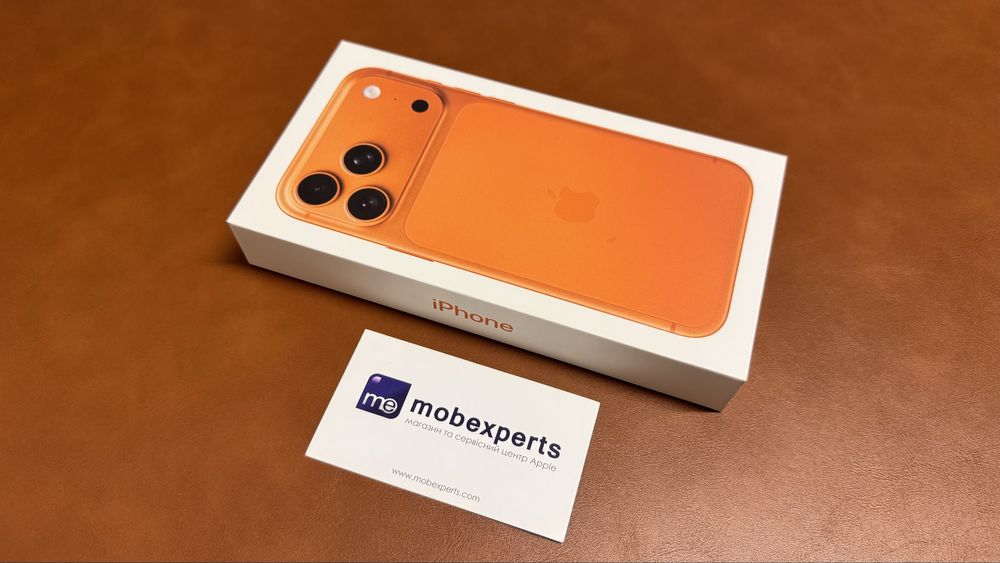 Apple iPhone 17 Pro Cosmic Orange 256GB monobank ПУМБ a•bank Privat