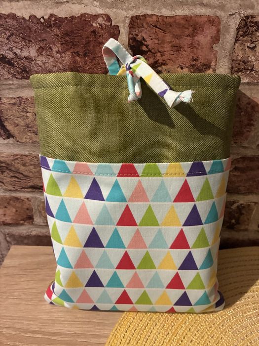 Otulacz etui na książkę handmade