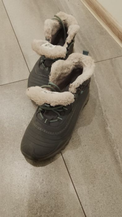 Buty zimowe damskie  ocieplane roz 39  nowe