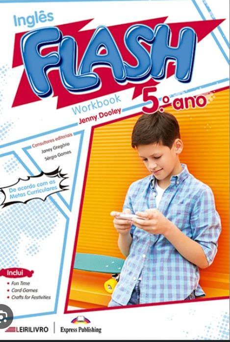 Flash 5 inglês formato físico