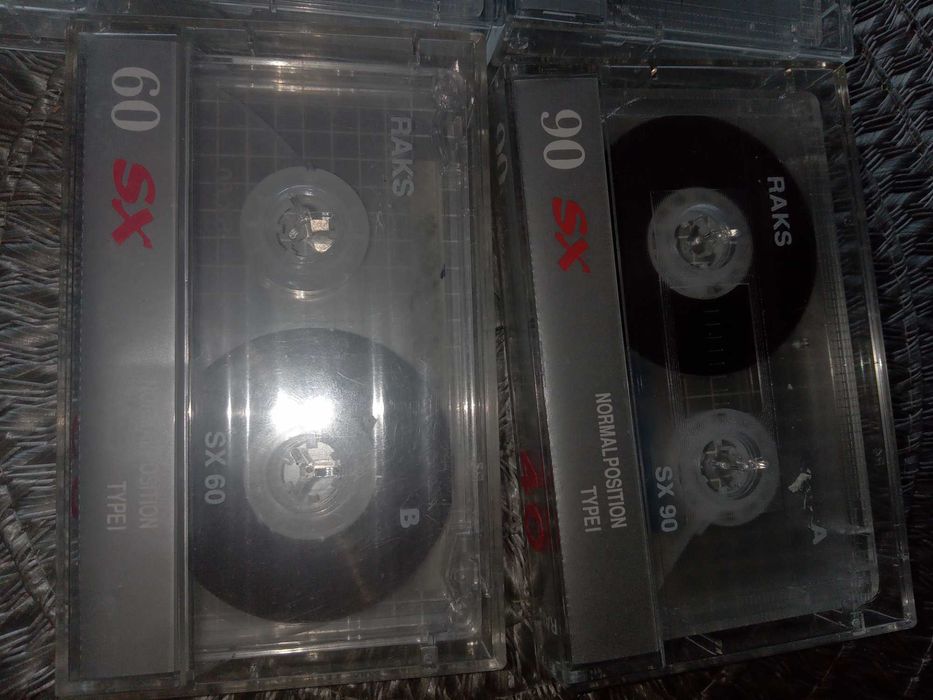 Zestaw kaset magnetofonowych Raks 90SX