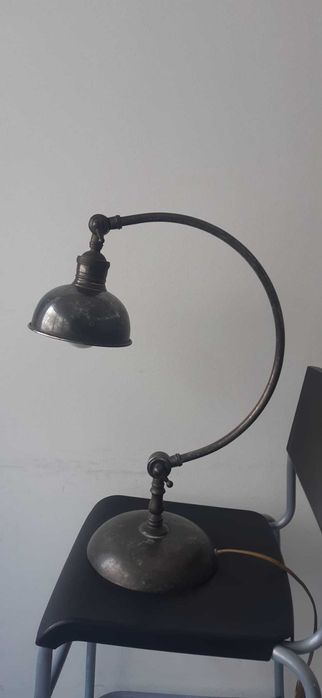 Candeeiro de Secretária Vintage Industrial Clássico Pescoço de Ganso