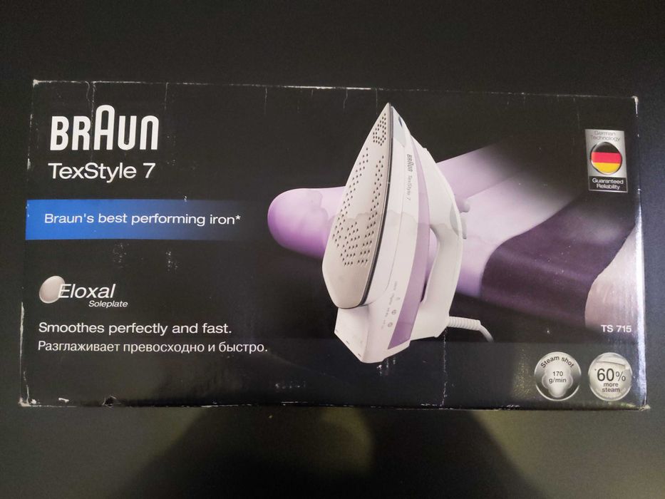 Ferro de engomar Braun TexStyle 7 TS 715