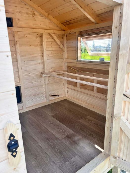 Kurnik z woliera 5x2