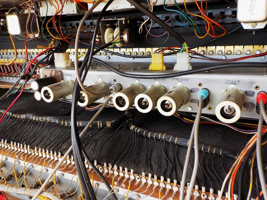 Hammond E112 Tonewheel foldback scanner tube USA -RARE