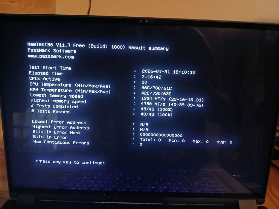 Samsung 16GB DDR5 4800MHz SO-DIMM