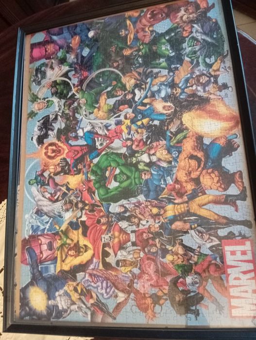 Puzzle Herois Marvel 1000 peças