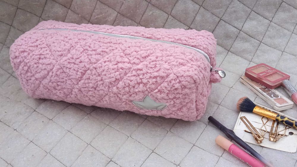 Люксовые косметички тедди, велюровые, плюш, много расцветок