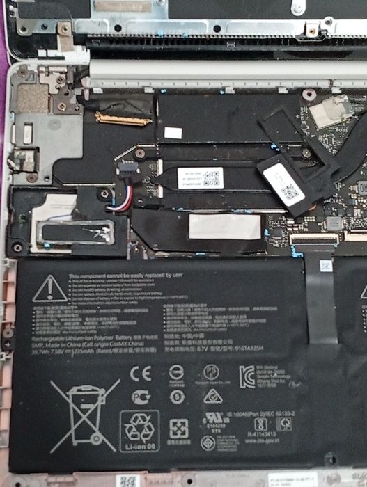 Microsoft Surface Laptop Go 1943 para pecas