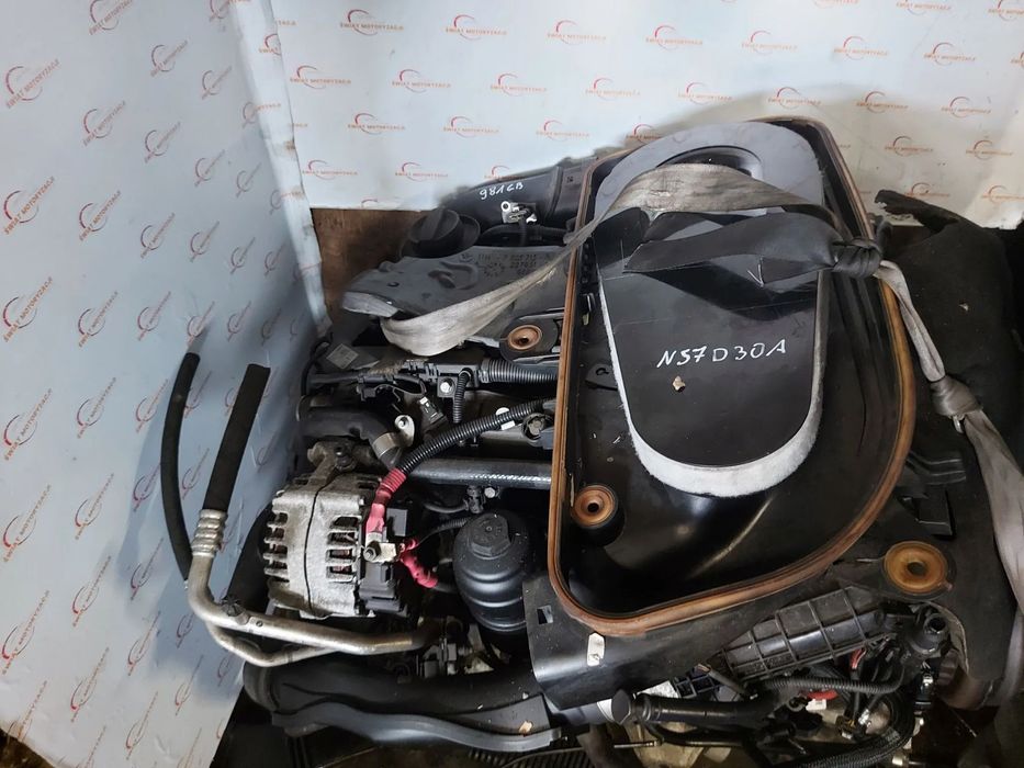 BMW F10 F11 F25 F70 X5 X6 3.0 D N57D30 204KM 154tys. km silnik kompletny