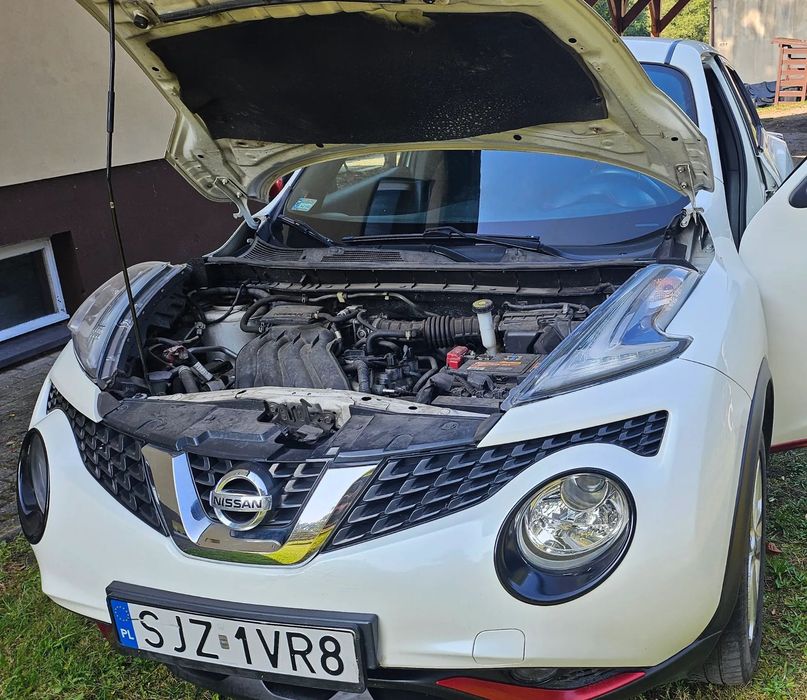 Nissan Juke Nissan Juke 2015 r, automat, 1,6 benzyna, biała perła ...