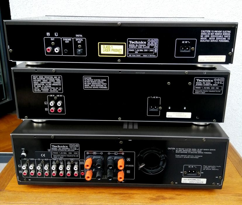 Wieża Technics komplet