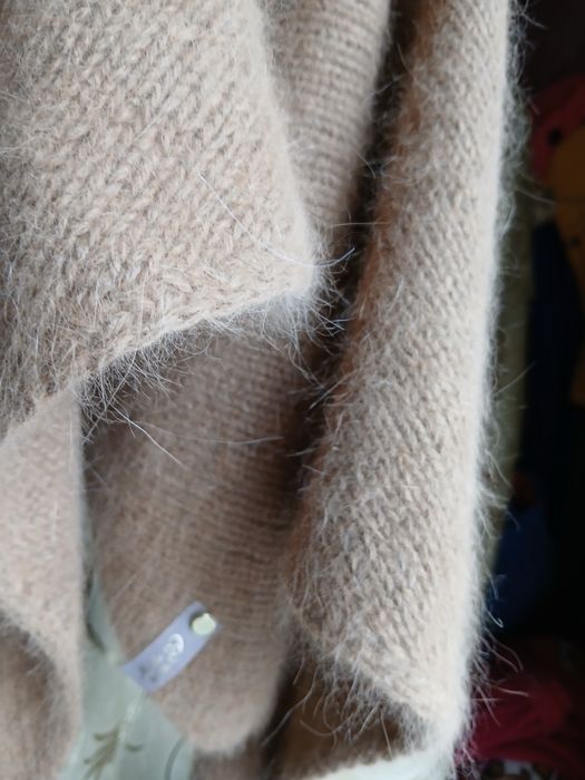 Вязаний комплект із ангори