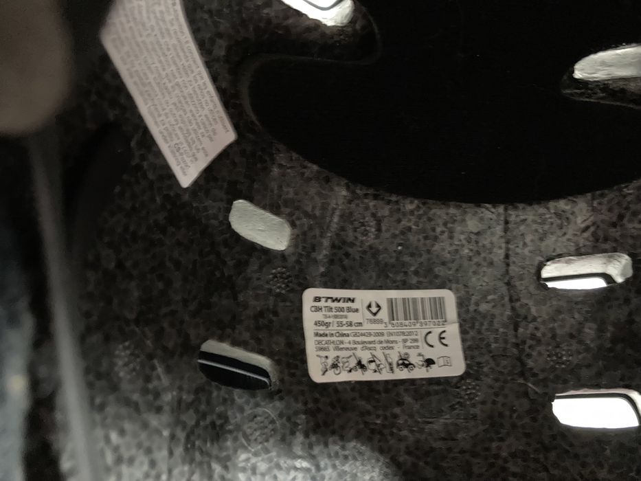 Capacete e protecções