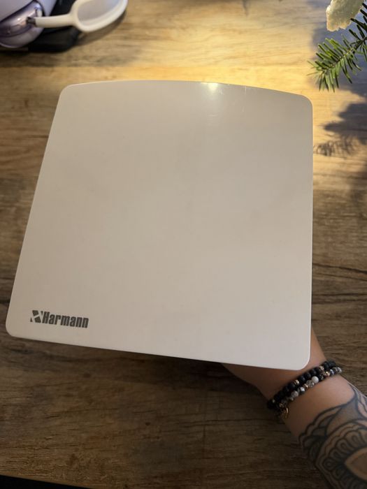 Nowy wentylator lazienkowy harmann bialy