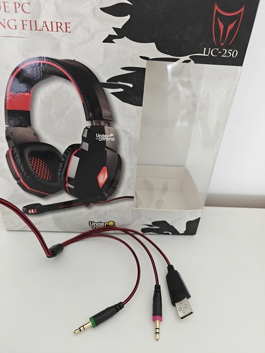 Auscultadores Gaming Under Control UC- 250