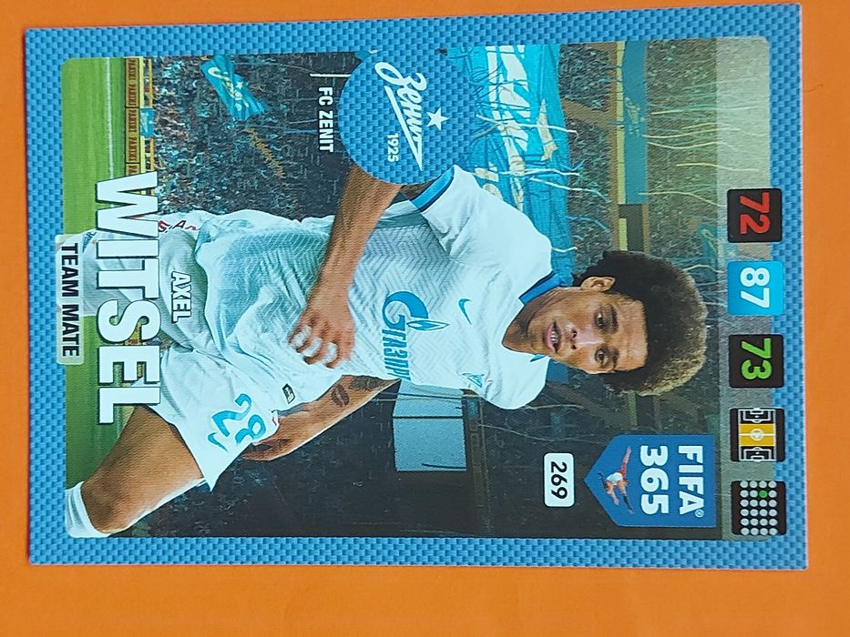 Karty kolekcjonerskie piłkarze FIFA 4sztuki FC ZENIT