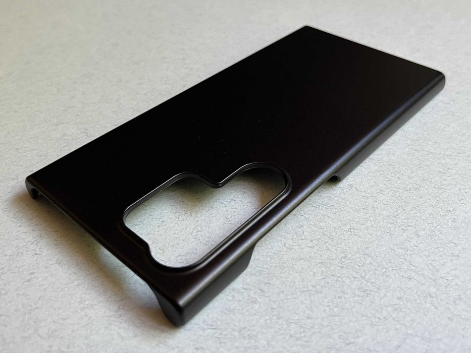 Samsung Galaxy S24 Ultra чохол матовий пластик чорний тонкий чехол