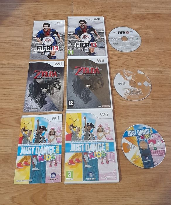 Jogos Wii (Originais Nintendo Wii/Wii U)