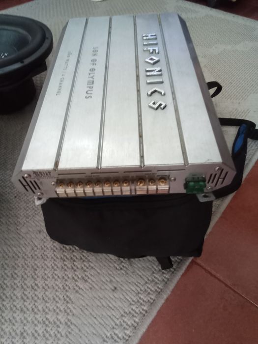 Amplificador hifonics 4 canais 500 wolts