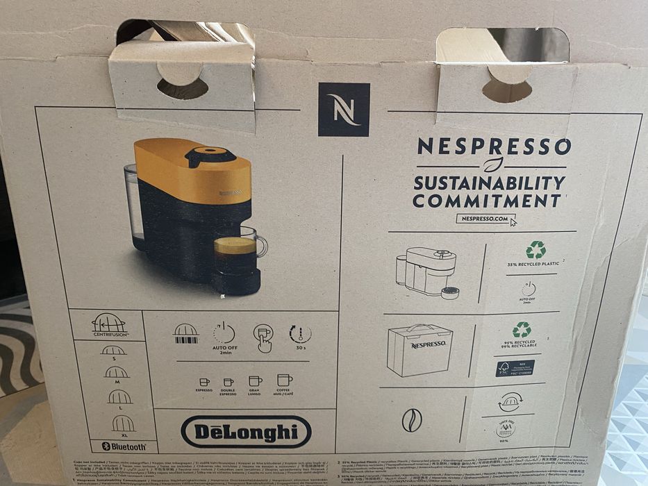 Капсульна кавоварка Nespresso Vertuo Pop Delonghi